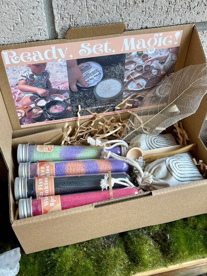 Whimsical Wishes; HALLOWEEN - Exclusive Limited Edition: Magical play fizz exploration kit - for nature lovers and magic seekers!