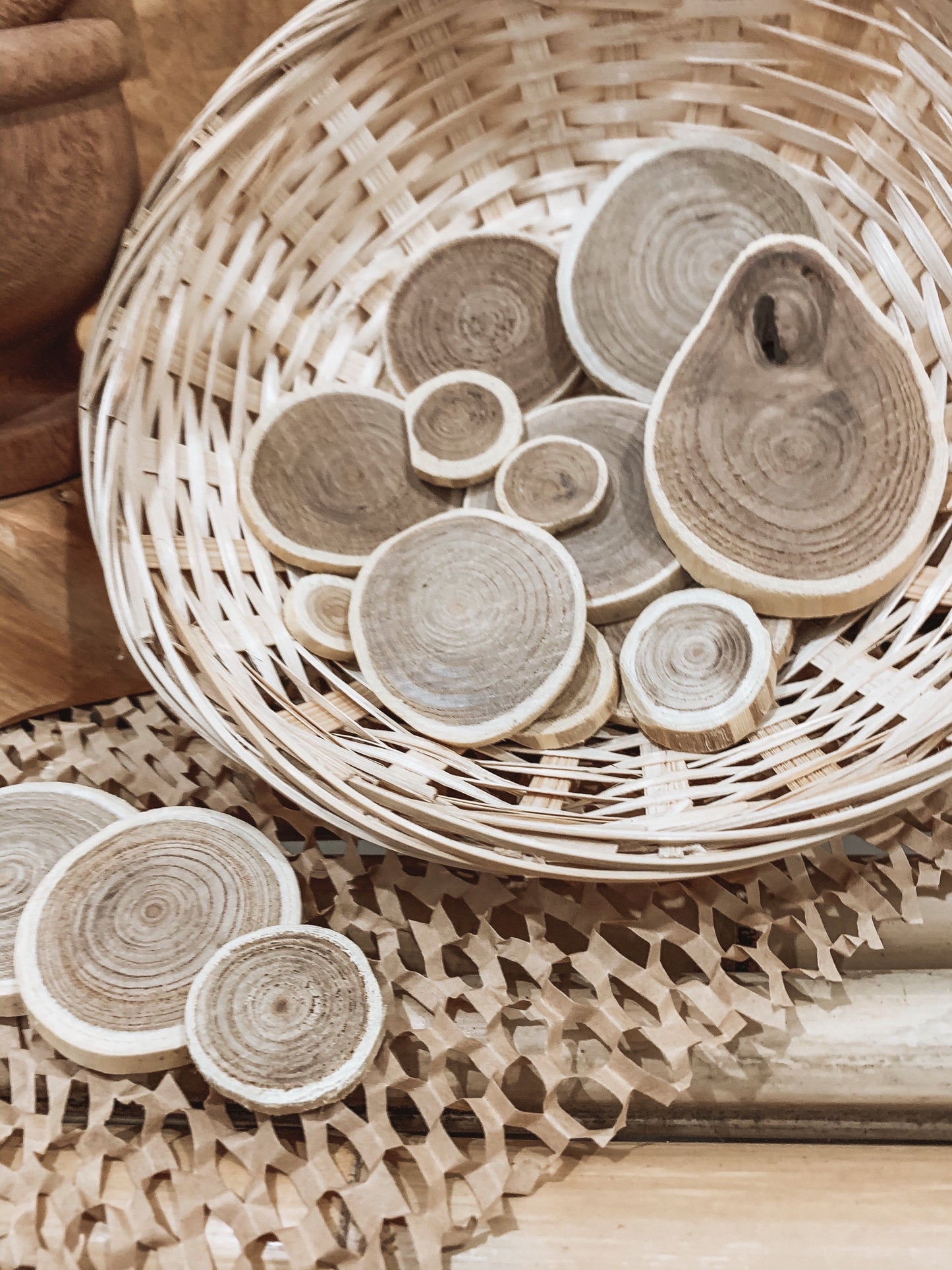 Wooden Slice Discs