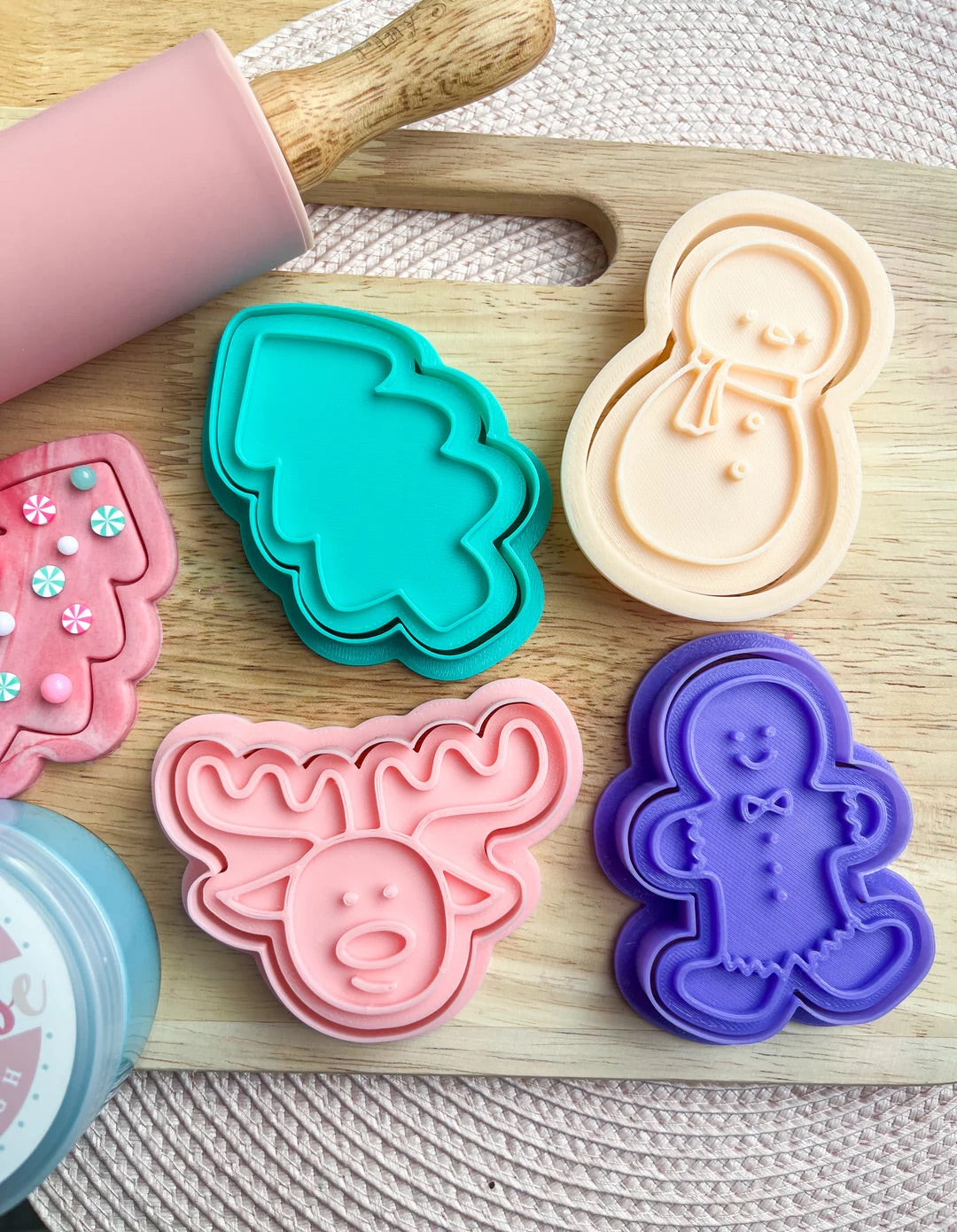 ECO Play Sense Stamp & Cutter | Gingerbread Man