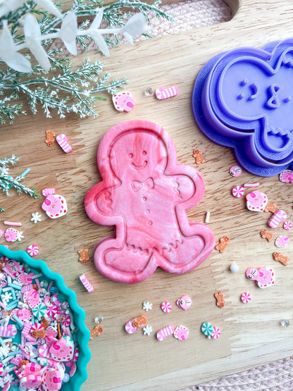 ECO Play Sense Stamp & Cutter | Gingerbread Man