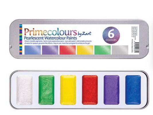 Creamy colours Watercolours paint- Pearlescent watercolours