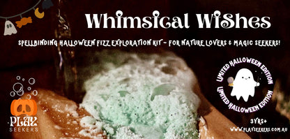 Whimsical Wishes; HALLOWEEN - Exclusive Limited Edition: Magical play fizz exploration kit - for nature lovers and magic seekers!