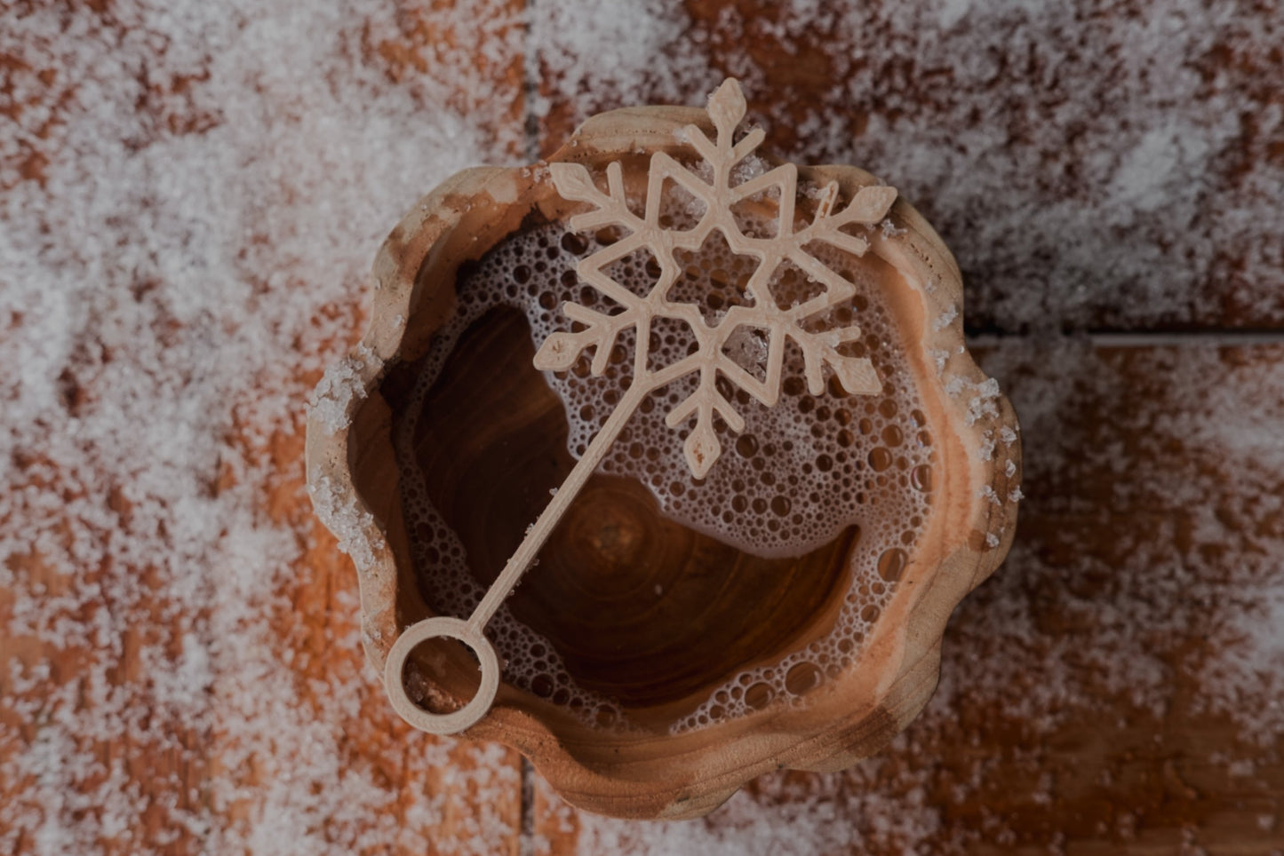 Snowflake Eco Bubble Wand