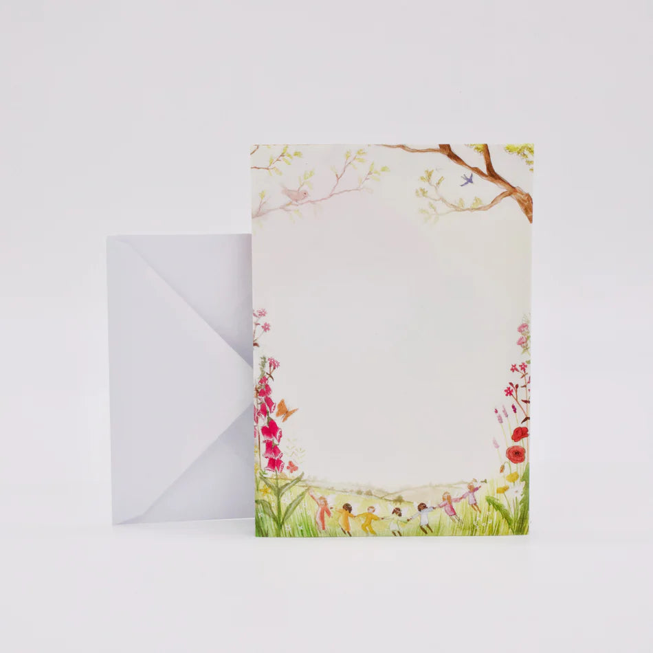 Wilded Family Summer Note Paper Set