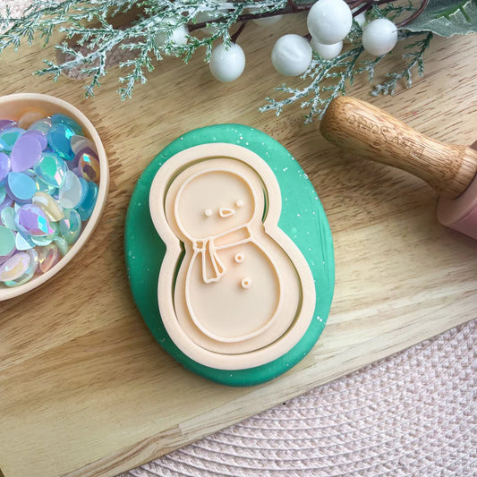 ECO Play Sense Stamp & Cutter | Snowman