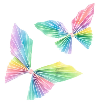 URSUS Rainbow Fairy Dust Folding Paper - 50 Sheets - 15cm