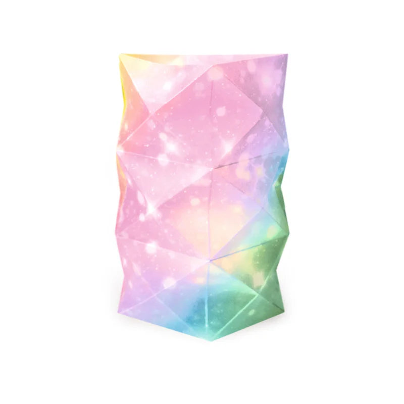 URSUS Rainbow Fairy Dust Folding Paper - 50 Sheets - 15cm