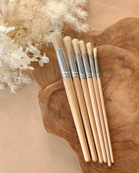 Paint Brush Set-6pc